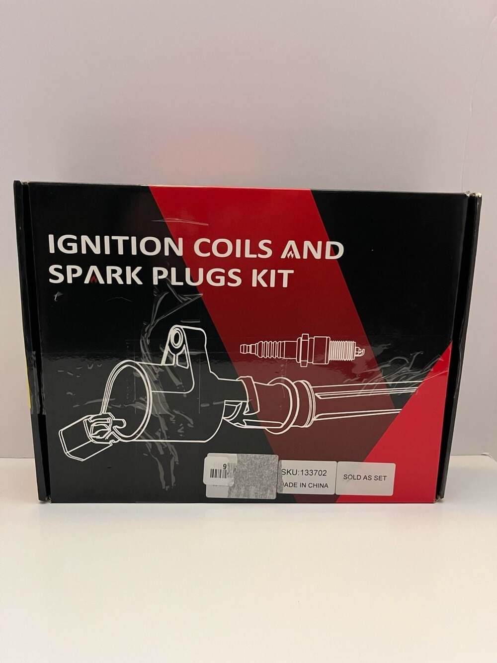 Ignition Coils and Iridium Spark Plugs Kit, Set of 4